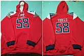 Nike Titans 58 THRAX Red All Stitched Hooded Sweatshirt,baseball caps,new era cap wholesale,wholesale hats